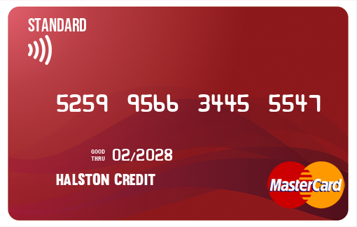 Halston Momentum Visa credit card
