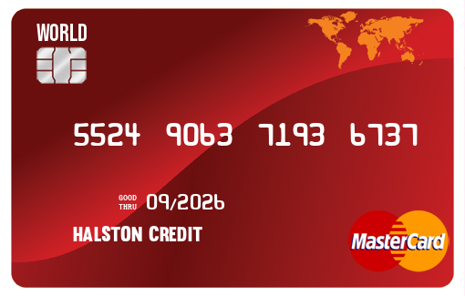 Halston Credit American Express credit card