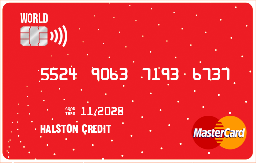 Halston Credit American Express credit card