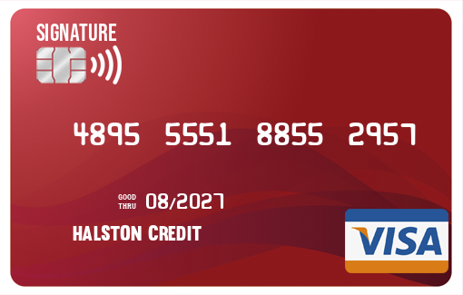 Halston Credit Gold American Express credit card